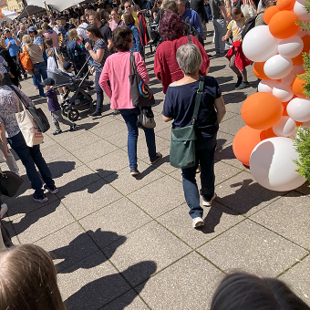 Das Wetter spielt mit