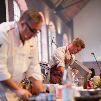 Jörg und Marcus brutzeln