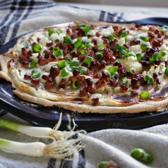 Elsässer Flammkuchen