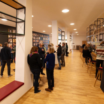 Innenansicht Hotel mit Bar