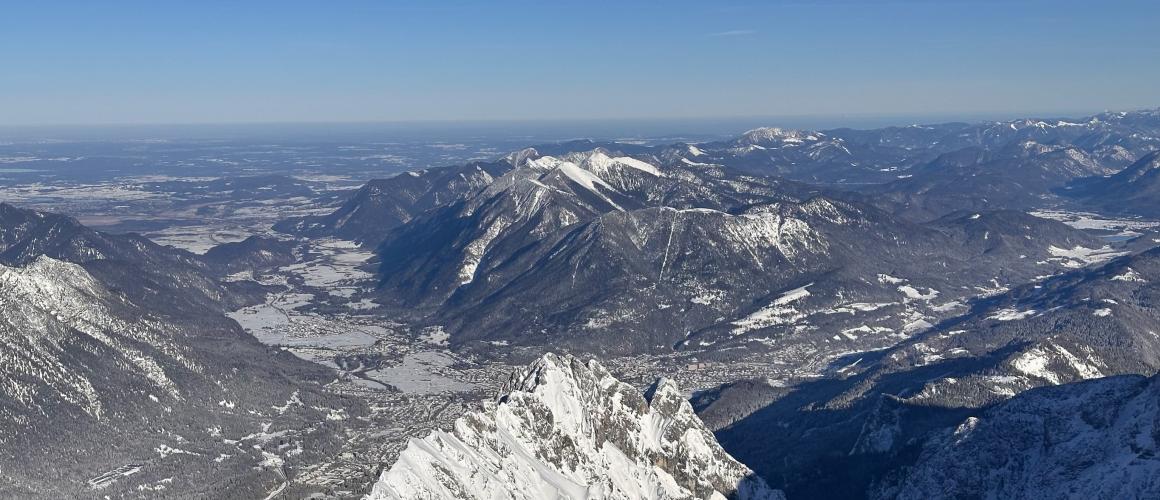 Aussicht Garmisch Partenkirche