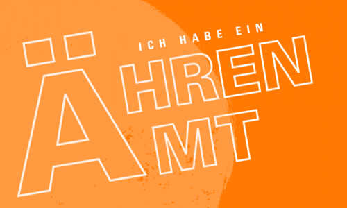 Ich habe ein Ährenamt